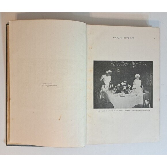Cooking Book One Lilla Frich, A.b. Industrial Book & Equipment Co. 1914 Edition - Picture 7 of 9
